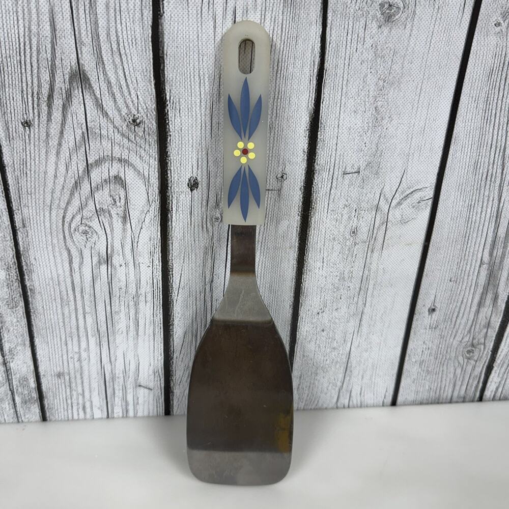Temptations by Tara Old World Silicone Stainless Steel Spatula Retro Kitchen